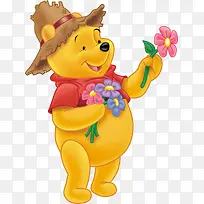 快乐可爱黄色维尼熊-空若网 快乐可爱黄色维尼熊-空若网