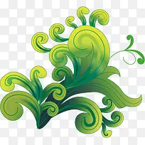 绿色,绿色卡通叶子素材,淘宝素-空若网 绿色,绿色卡通叶子素材,淘宝素-空若网