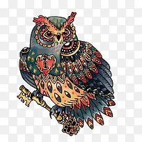 矢量猫头鹰-空若网 矢量猫头鹰-空若网