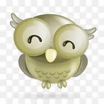 矢量可爱猫头鹰免费素材-空若网 矢量可爱猫头鹰免费素材-空若网