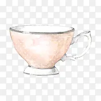 手绘可爱茶杯-空若网 手绘可爱茶杯-空若网