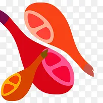 卡通食物猪肉-空若网 卡通食物猪肉-空若网