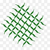 绿色创意菱形网格-空若网 绿色创意菱形网格-空若网