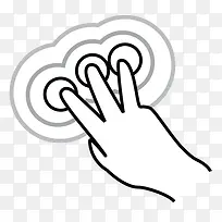 ������ָ��������gestureworks-icons-������