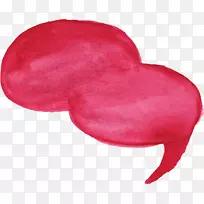 言语气球水彩画剪贴画水彩画气球-空若网 言语气球水彩画剪贴画水彩画气球-空若网