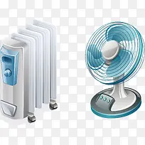 电风扇装饰设计图案矢量-空若网 电风扇装饰设计图案矢量-空若网