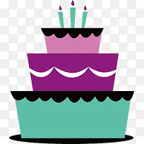 卡通生日蛋糕-空若网 卡通生日蛋糕-空若网