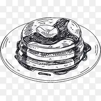 矢量手绘美食-空若网 矢量手绘美食-空若网