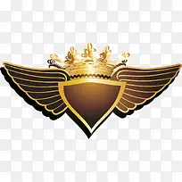 欧式皇冠翅膀与花纹-空若网 欧式皇冠翅膀与花纹-空若网