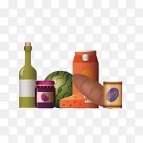 矢量商品购物食物商超-空若网 矢量商品购物食物商超-空若网