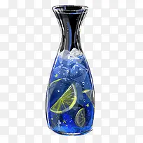 手绘柠檬水果汁-空若网 手绘柠檬水果汁-空若网