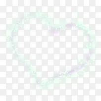 绿色紫色星光爱心-空若网 绿色紫色星光爱心-空若网