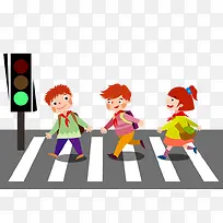 ��Сѧ��ȫ�����չ���·���̵ư�-������