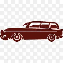 复古车矢量-空若网 复古车矢量-空若网