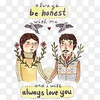 创意情侣-空若网 创意情侣-空若网