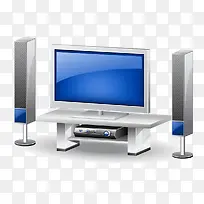 手绘电视音响-空若网 手绘电视音响-空若网