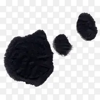 水墨桃花素材墨迹元素-空若网 水墨桃花素材墨迹元素-空若网