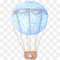 卡通装饰热气球小清新插画-空若网 卡通装饰热气球小清新插画-空若网