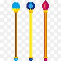 宝石反光切割权杖-空若网 宝石反光切割权杖-空若网