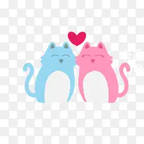 爱情卡通可爱小动物装饰爱情动物-空若网 爱情卡通可爱小动物装饰爱情动物-空若网