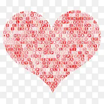 爱心字母组合-空若网 爱心字母组合-空若网