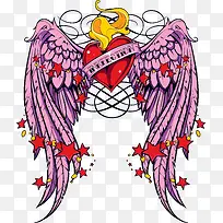 长翅膀的红心-空若网 长翅膀的红心-空若网