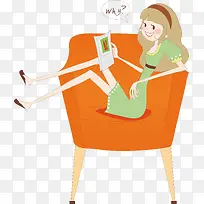 快乐女孩儿素材-空若网 快乐女孩儿素材-空若网