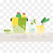 手绘多彩喷壶沐浴露-空若网 手绘多彩喷壶沐浴露-空若网