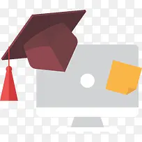 卡通扁平化电脑-空若网 卡通扁平化电脑-空若网