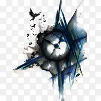 矢量水彩插画-空若网 矢量水彩插画-空若网