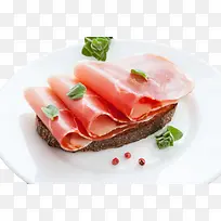 红色美味的食物切片的西班牙火腿-空若网 红色美味的食物切片的西班牙火腿-空若网