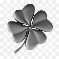 银灰色的四叶草-空若网 银灰色的四叶草-空若网