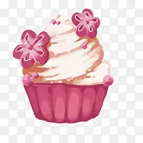 矢量樱花蛋糕-空若网 矢量樱花蛋糕-空若网