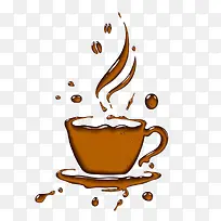 咖啡做的咖啡杯-空若网 咖啡做的咖啡杯-空若网