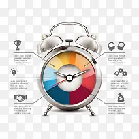 矢量闹钟分析数据图-空若网 矢量闹钟分析数据图-空若网