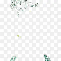 小清新风格海报展板宣传单配景装-空若网 小清新风格海报展板宣传单配景装-空若网