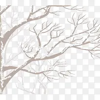 矢量手绘树枝-空若网 矢量手绘树枝-空若网