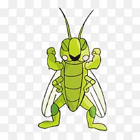 卡通手绘蝗虫-空若网 卡通手绘蝗虫-空若网