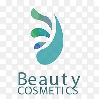 蓝色的美容logo设计-空若网 蓝色的美容logo设计-空若网