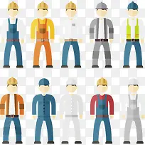 工程师卡通小人-空若网 工程师卡通小人-空若网