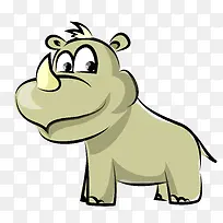 卡通手绘河马矢量图-空若网 卡通手绘河马矢量图-空若网