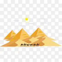 埃及金字塔沙漠骆驼-空若网 埃及金字塔沙漠骆驼-空若网