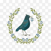 小鸟插画-空若网 小鸟插画-空若网