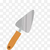 手绘劳动工具矢量三角铲素材-空若网 手绘劳动工具矢量三角铲素材-空若网