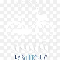 情人节爱心自行车-空若网 情人节爱心自行车-空若网