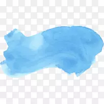 蓝色水彩画蔚蓝水彩画-空若网 蓝色水彩画蔚蓝水彩画-空若网