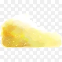 创意黄色水彩云效果图-空若网 创意黄色水彩云效果图-空若网