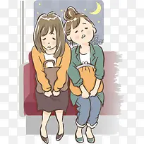 ����ˮ������Ů��ƣ�Ͳ廭-������