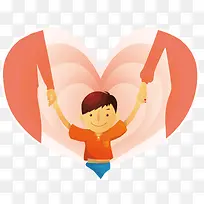 粉色的爱心装饰-空若网 粉色的爱心装饰-空若网