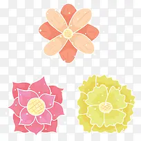 多彩的浪漫花朵组合-空若网 多彩的浪漫花朵组合-空若网